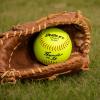 imageDUDLEY  Slowpitch Softballs  Official USASB ampamp USSSA  Multiple 12 Count OptionsUSASB  Thunder SY  12 Yellow Synthetic Cover