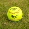 imageDUDLEY  Slowpitch Softballs  Official USASB ampamp USSSA  Multiple 12 Count OptionsUSASB  Thunder SY  12 Yellow Synthetic Cover