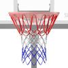imageSpalding Basketball Net  12 Loops  Fits Standard Indoor or Outdoor Rims  Basketball Hoop Net ReplacementAll Weather  Red  White  Blue