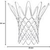 imageSpalding Basketball Net  12 Loops  Fits Standard Indoor or Outdoor Rims  Basketball Hoop Net ReplacementAll Weather  White