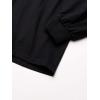 imageSpalding Brand Logo Crew Neck Cotton Fleece SweatshirtBlack
