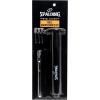 imageSpalding Sports Ball Pump Kit  Ideal for Basketball Volleyball Football Soccer Ball ampamp Rugby Ball  Complete Hand Pump Kit with NeedlesDual Action with Guage  6  Black