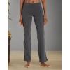 imageSpalding Womens Bootleg Yoga PantCharcoal Heather