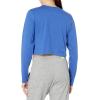 imageSpalding Womens Varsity Crew Long Sleeve SweatshirtBlaze Blue