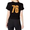 imageSpalding Womens Varsity Short Sleeve Crop Top TeeBlack