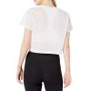 imageSpalding Womens Varsity Short Sleeve Crop Top TeeWhitemesh