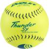 imageDUDLEY  Slowpitch Softballs  Official USASB ampamp USSSA  Multiple 12 Count OptionsUSSSA  Thunder SY  11 Yellow Synthetic Cover