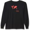 imageSpalding Brand Logo Crew Neck Cotton Fleece SweatshirtBlack