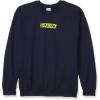 imageSpalding Brand Logo Crew Neck Cotton Fleece SweatshirtPeacoat