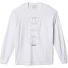 imageSpalding Brand Logo Crew Neck Cotton Fleece SweatshirtWhite Full Court Graphic