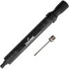 imageSpalding Sports Ball Pump Kit  Ideal for Basketball Volleyball Football Soccer Ball ampamp Rugby Ball  Complete Hand Pump Kit with NeedlesDual Action  12  Black
