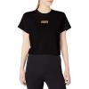 imageSpalding Womens Varsity Short Sleeve Crop Top TeeBlack