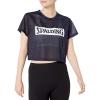 imageSpalding Womens Varsity Short Sleeve Crop Top TeePeacoatmesh