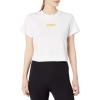 imageSpalding Womens Varsity Short Sleeve Crop Top TeeWhite