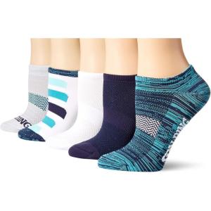 imageSpalding Womens 5 Pack No Show Socks