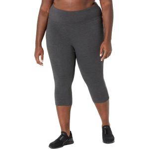imageSpalding Womens Essential Capri LeggingHighwaist Charcoal Heather