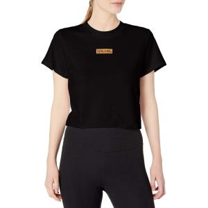 imageSpalding Womens Varsity Short Sleeve Crop Top TeeBlack