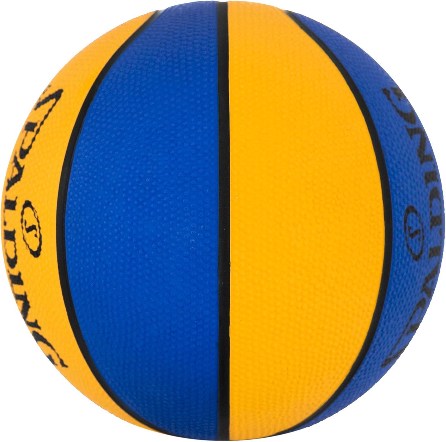 imageSpalding Outdoor Rubber Basketballs  Performance Rubber Cover Designed for Outdoor Play ColorsLay Up  BlueOrange