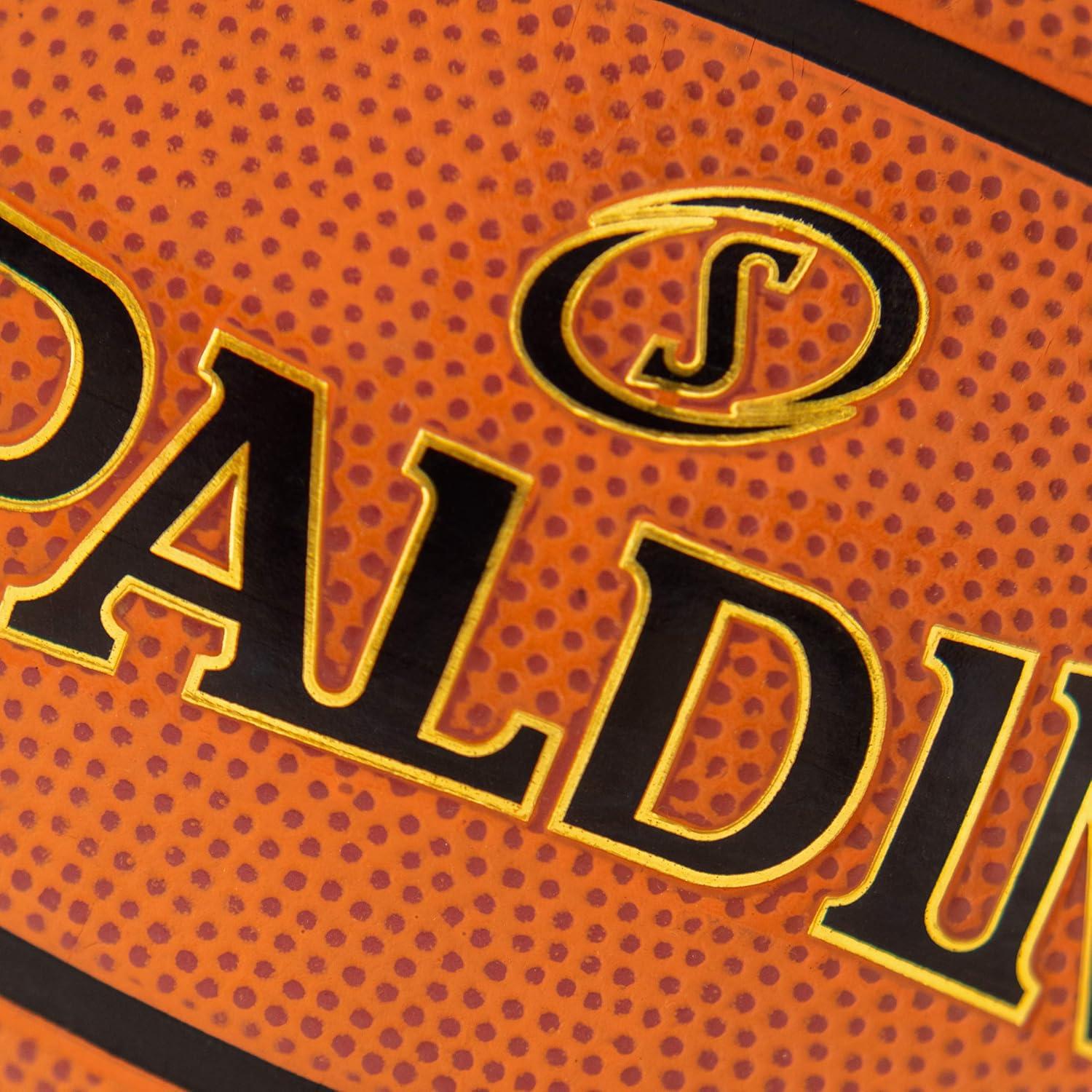 imageSpalding Outdoor Rubber Basketballs  Performance Rubber Cover Designed for Outdoor Play ColorsOrange