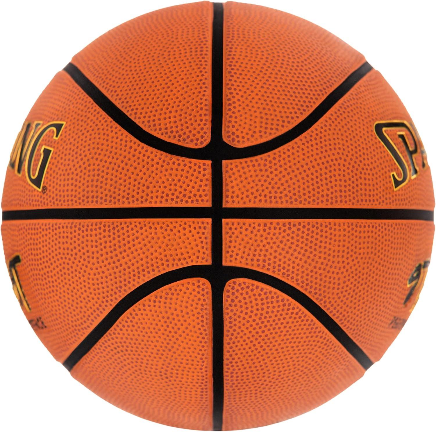 imageSpalding Outdoor Rubber Basketballs  Performance Rubber Cover Designed for Outdoor Play ColorsOrange