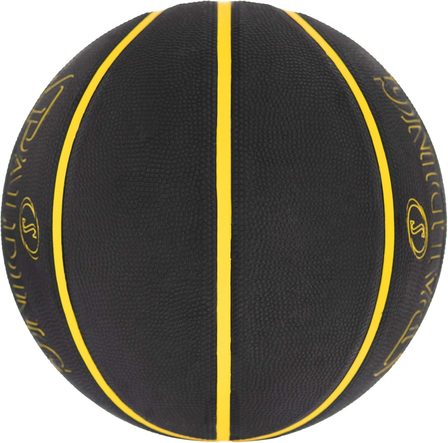 imageSpalding Outdoor Rubber Basketballs  Performance Rubber Cover Designed for Outdoor Play ColorsStreet Phantom  Neon YellowBlack