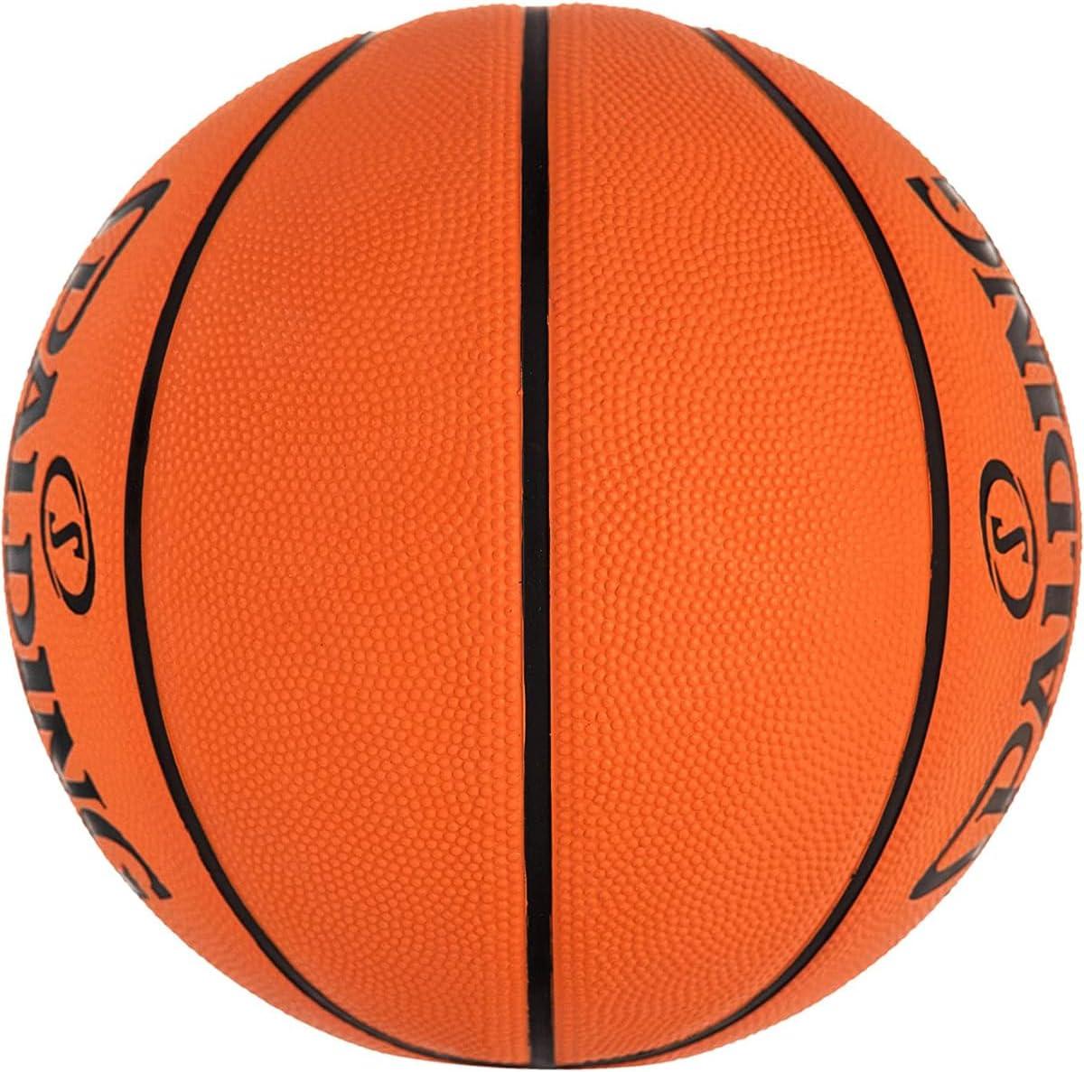 imageSpalding Outdoor Rubber Basketballs  Performance Rubber Cover Designed for Outdoor Play ColorsVarsity  Orange