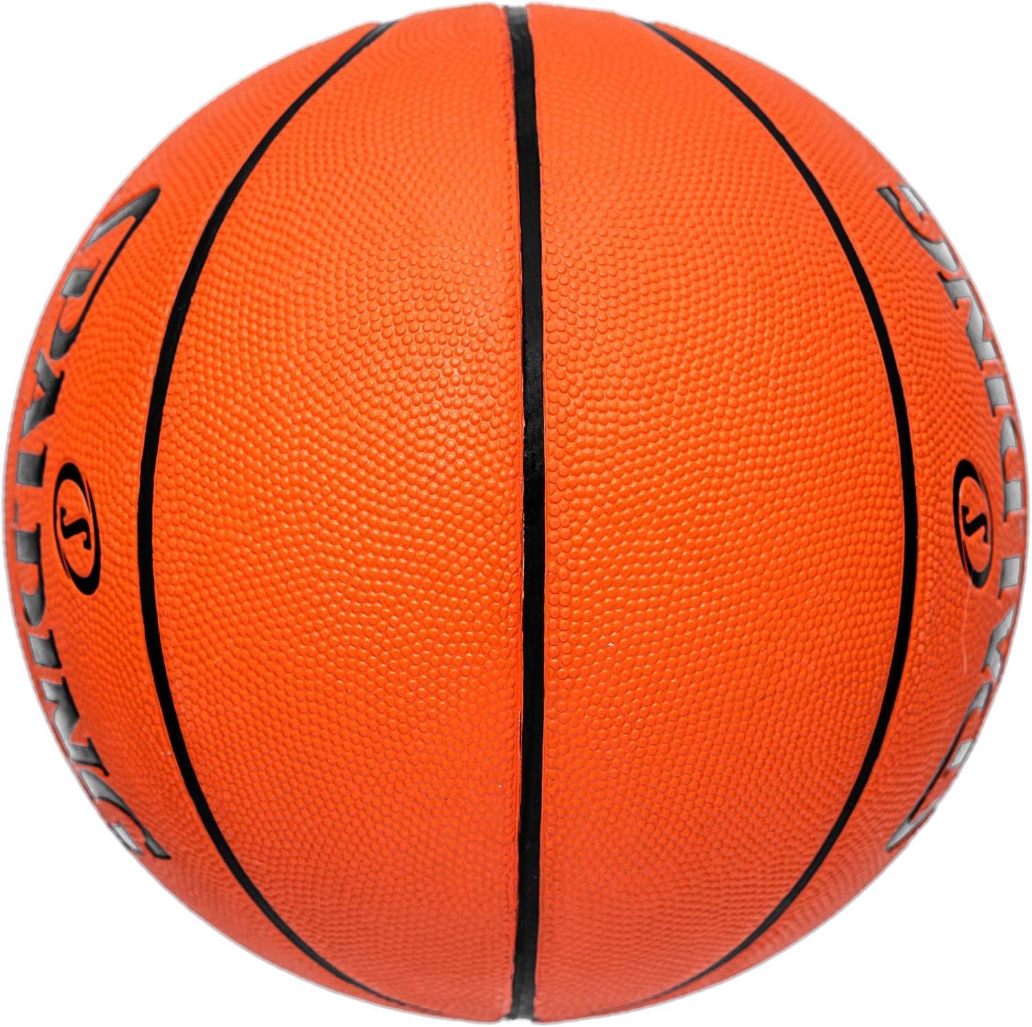imageSpalding Outdoor Rubber Basketballs  Performance Rubber Cover Designed for Outdoor Play ColorsVarsity TF 150  Orange