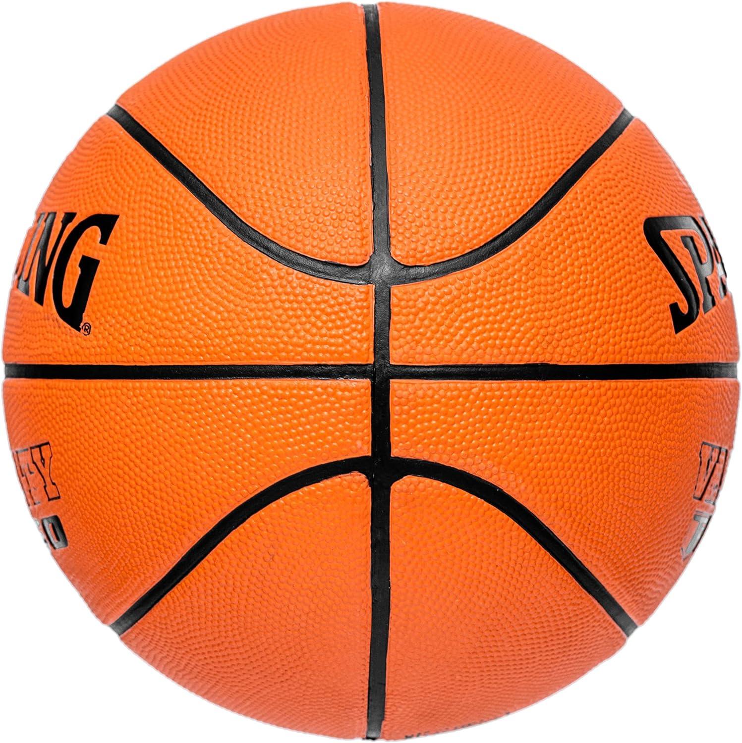 imageSpalding Outdoor Rubber Basketballs  Performance Rubber Cover Designed for Outdoor Play ColorsVarsity TF 150  Orange