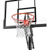 imageSpalding 44quot ShatterProof Polycarbonate Pro Glide Lite InGround Basketball Hoop