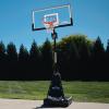 imageSpalding Momentous EZ Assembly Portable Adjustable Outdoor Basketball Hoop  Assembles in 30 Minutes or Less54  Clear View  Black
