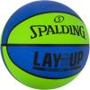 imageSpalding Outdoor Rubber Basketballs  Performance Rubber Cover Designed for Outdoor Play ColorsLay Up  GreenBlue