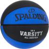 imageSpalding Outdoor Rubber Basketballs  Performance Rubber Cover Designed for Outdoor Play ColorsVarsity  BlueBlack