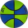 imageSpalding Outdoor Rubber Basketballs  Performance Rubber Cover Designed for Outdoor Play ColorsVarsity  GreenBlue