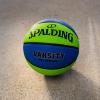 imageSpalding Outdoor Rubber Basketballs  Performance Rubber Cover Designed for Outdoor Play ColorsVarsity  GreenBlue