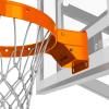 imageSpalding Regulation Size 18quot Steel Basketball Rim with Net Included  Choose from Fixed or Breakaway  Replacement Rim for Indoor or Outdoor HoopBreakaway  Flex Goal  Orange