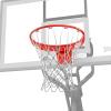 imageSpalding Regulation Size 18quot Steel Basketball Rim with Net Included  Choose from Fixed or Breakaway  Replacement Rim for Indoor or Outdoor HoopBreakaway  Pro Image  Orange