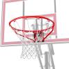imageSpalding Regulation Size 18quot Steel Basketball Rim with Net Included  Choose from Fixed or Breakaway  Replacement Rim for Indoor or Outdoor HoopBreakaway  Slam Jam  Red
