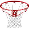 imageSpalding Regulation Size 18quot Steel Basketball Rim with Net Included  Choose from Fixed or Breakaway  Replacement Rim for Indoor or Outdoor HoopFixed  Standard  Red