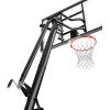 imageSpalding Ultimate Hybrid Portable Basketball Hoop  Adjustable Height from 75 to 10 in Infinite Increments  Arena Slam Breakaway Rim54  Acrylic Backboard  Black