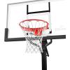 imageSpalding Ultimate Hybrid Portable Basketball Hoop  Adjustable Height from 75 to 10 in Infinite Increments  Arena Slam Breakaway Rim54  Glass Backboard  Black