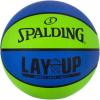imageSpalding Outdoor Rubber Basketballs  Performance Rubber Cover Designed for Outdoor Play ColorsLay Up  GreenBlue