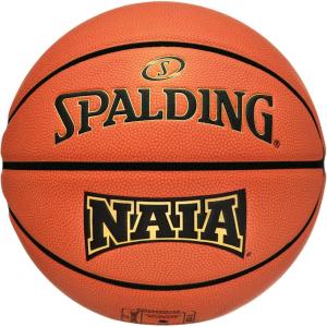 imageSpalding Legacy TF1000 Indoor Game Basketballs Moisture Wicking Microfiber Composite Cover High School ampamp College ApprovedNAIA  Orange