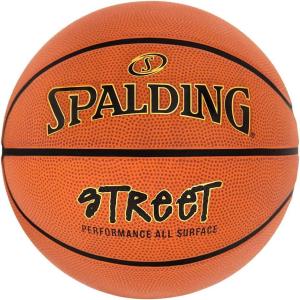 imageSpalding Outdoor Rubber Basketballs  Performance Rubber Cover Designed for Outdoor Play ColorsStreet  Orange