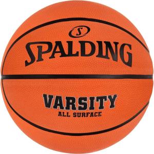 imageSpalding Outdoor Rubber Basketballs  Performance Rubber Cover Designed for Outdoor Play ColorsVarsity  Orange