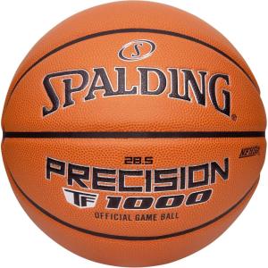 imageSpalding Precision TF1000 Indoor Game Basketballs Dry Grip Microfiber Composite Cushioned Cover High School ApprovedNFHS  Orange