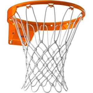 imageSpalding Regulation Size 18quot Steel Basketball Rim with Net Included  Choose from Fixed or Breakaway  Replacement Rim for Indoor or Outdoor HoopBreakaway  Flex Goal  Orange