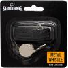 imageSpalding Sports Whistle with Lanyard  Ideal for Coaches Referees ampamp Officials  Available in Plastic or MetalMetal  1 Pack  Silver