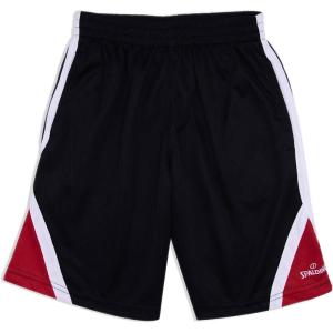 imageSpalding Boys Performance Athletic Basketball Gym ShortsBlackRed 9144
