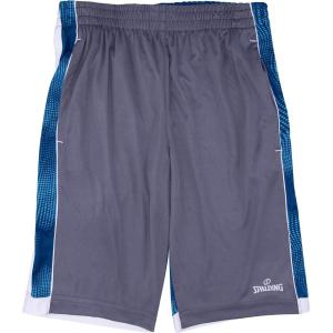imageSpalding Boys Performance Athletic Basketball Gym ShortsConcrete Grey 9466