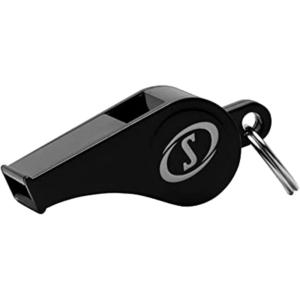 imageSpalding Sports Whistle with Lanyard  Ideal for Coaches Referees ampamp Officials  Available in Plastic or MetalPlastic  1 Pack  Black